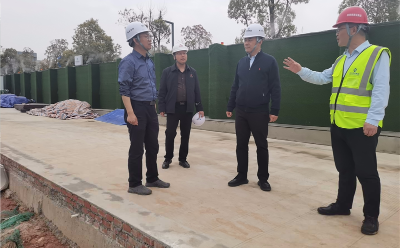 保清静、促生产 | 置业集团向导以“四不两直”方式开展节前清静生产检查