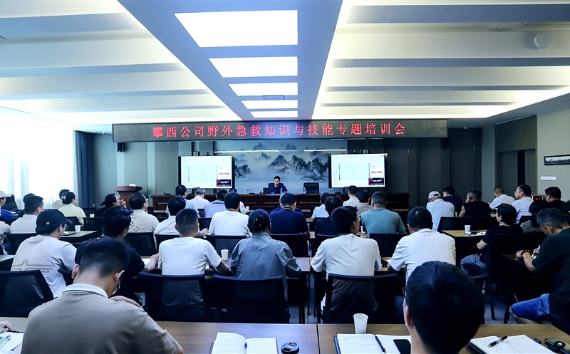 攀西公司开展野外抢救手艺培训