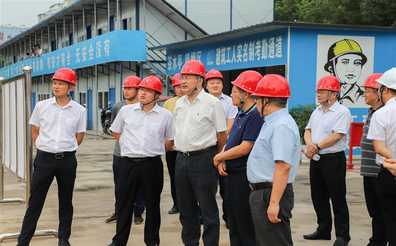 陈贵林在广元地灾项目调研时强调： 要把清静生产放在突出位置