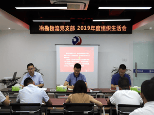 中共四川省冶勘物流有限公司支部委员会 召开2019年度组织生涯会_协同多元工业_工业生长_尊时凯龙有限责任公司