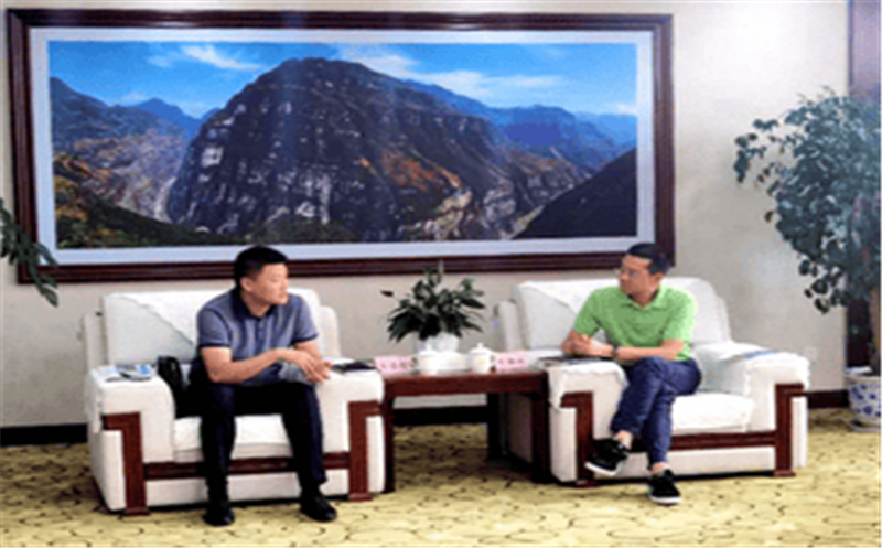 四川省冶勘物流公司赴汉源共商瀑布沟水电站铁路专用线扩能刷新项目  