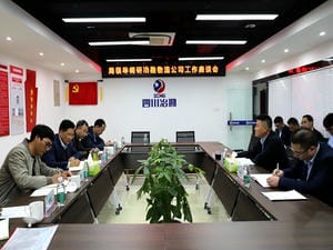 局党委常委、副局长徐锡惠一行 到冶勘物流公司调研指导工_协同多元工业_工业生长_尊时凯龙有限责任公司