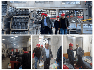 公司向导赴一线督导检查生产情形并探望慰问驻厂员工_协同多元工业_工业生长_尊时凯龙有限责任公司