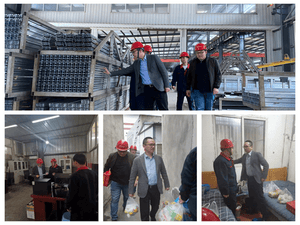 冶勘物流公司向导赴一线督导检查生产情形并探望慰问驻厂员工_协同多元工业_工业生长_尊时凯龙有限责任公司