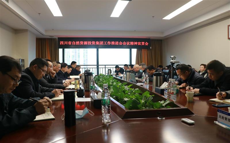 蜀通建设集团学习贯彻省自然尊时凯龙投资集团主要聚会精神及向导讲话精神