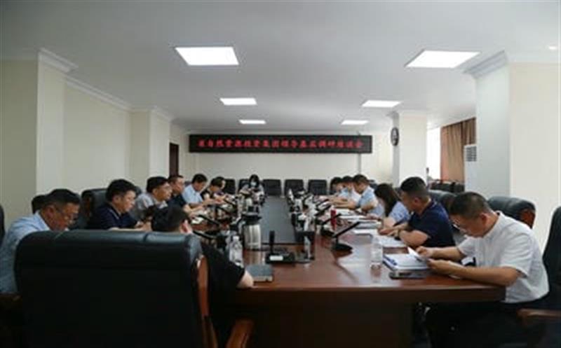 涂孝忠一行到地矿集团开展党建、党风廉政建设和反糜烂事情调研式监视