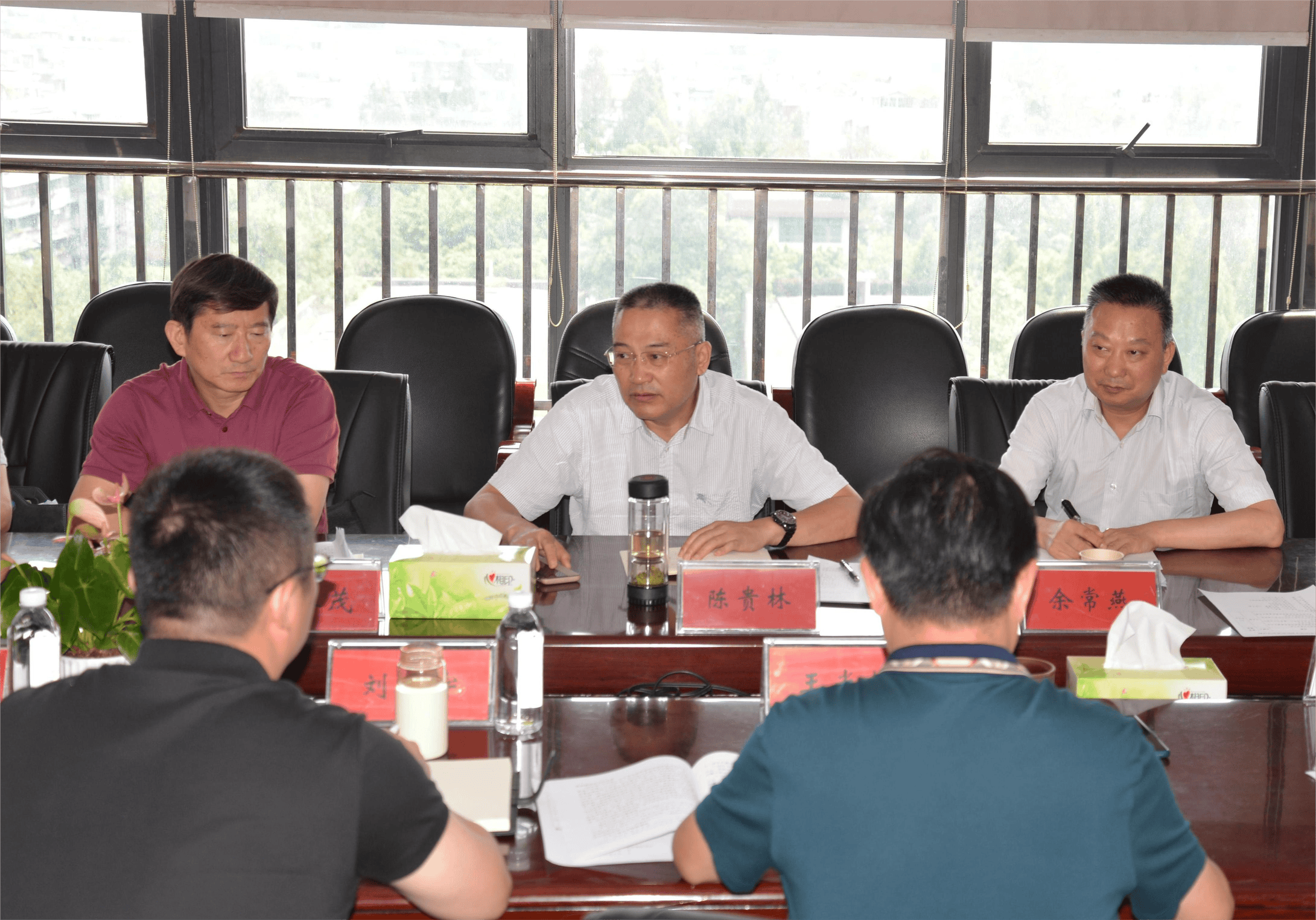 陈贵林一行 莅临众城房产公司调研指导事情_尊时凯龙新闻_新闻中心_尊时凯龙有限责任公司