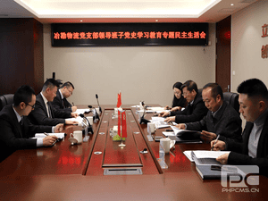 冶勘物流党支部召开向导班子党史学习教育专题民主生涯暨支部书记抓党建述职评议大会_协同多元工业_工业生长_尊时凯龙有限责任公司