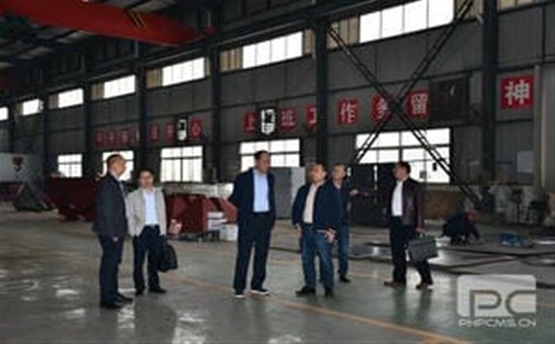 武文祥一行到西核制造公司调研指导事情