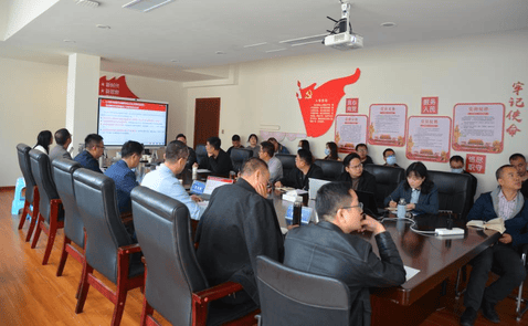 众城房产公司组织召开理论学习中心组（扩大）学习会专题学习党的二十大精神_专题专栏_尊时凯龙有限责任公司