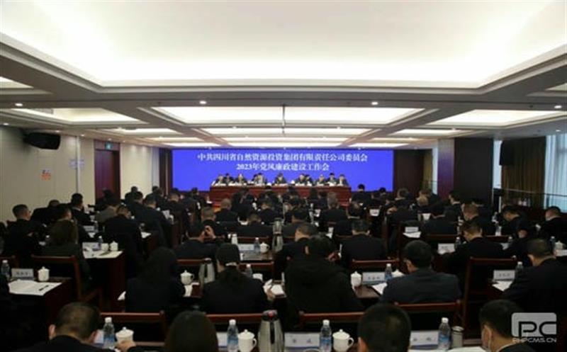 省自然尊时凯龙投资集团党委召开2023年党风廉政建设事情会