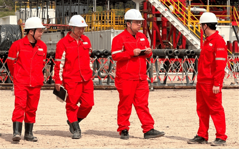 喜讯！金核地勘公司首个油气钻井项目乐成开钻