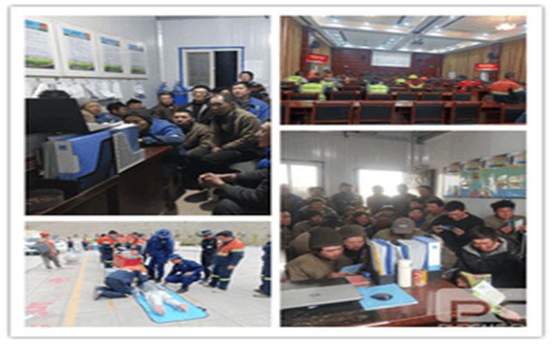 人人讲清静，，个个会应急丨华锋钻探项目部开展清静生产月系列活动