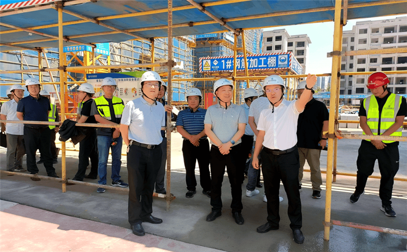 余常燕一行赴蜀鑫房产西昌公司调研指导清静生产事情
