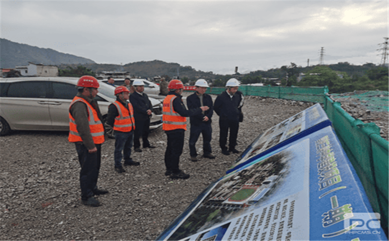 杜春茂到核西南建设集团雷波三峡中学建设项目（一期）调研指导事情