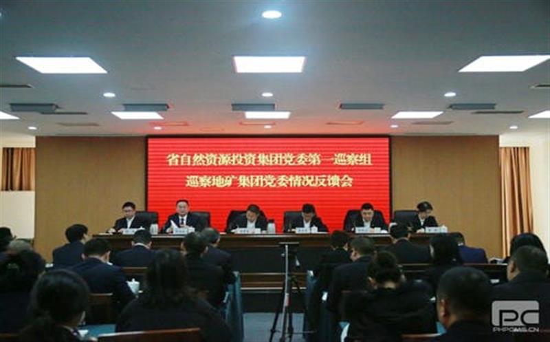 省自然尊时凯龙投资集团党委第一巡察组向 四川省地质矿产（集团）有限公司党委反馈巡察情形