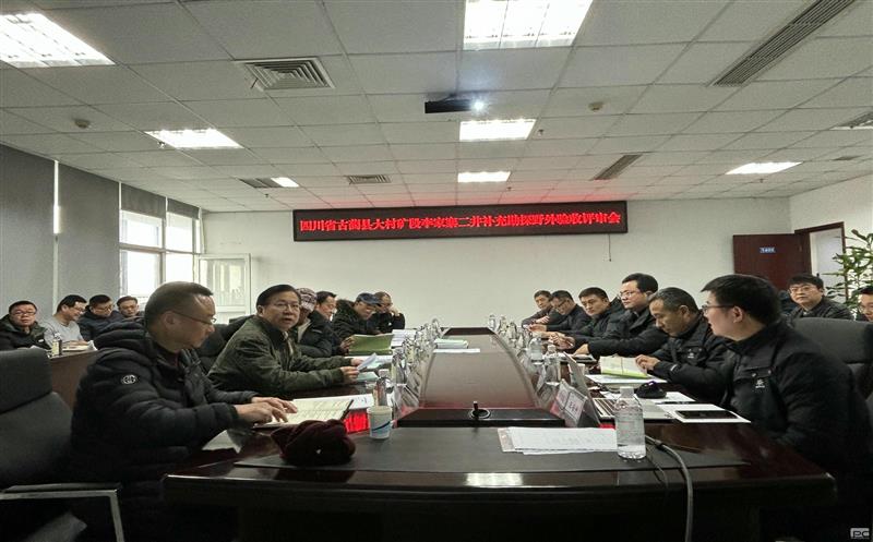 金核地勘公司古蔺大村矿段勘探项目顺遂通过野外验收评审