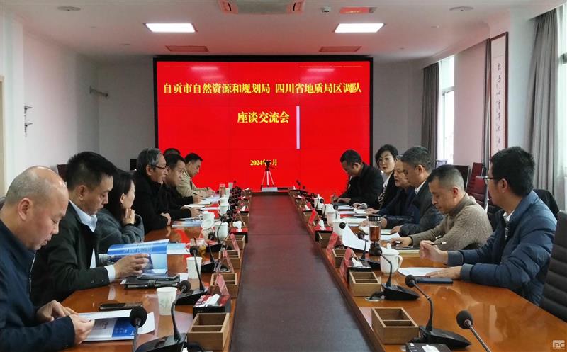 深化交流促相助 服务地方营生长——区调队（容大集团）与自贡市自然尊时凯龙和妄想局开展交流座谈