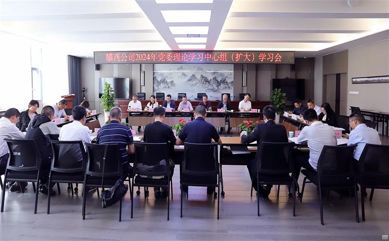 攀西公司召开党委理论学习中心组（扩大）学习聚会