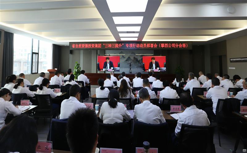 攀西公司组织收看集团三转三提升专项行动发动安排 视频事情聚会