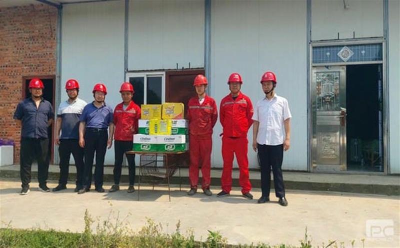 金核地勘公司开展节前项目事情检查