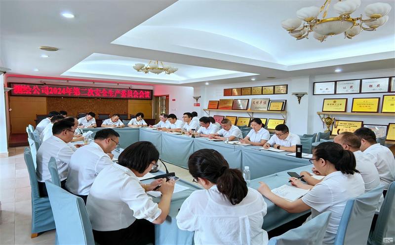 测绘公司召开2024年第二次清静生产委员会聚会