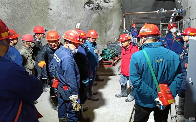 青羊矿业上方家山采矿工程项目顺遂通过预验收